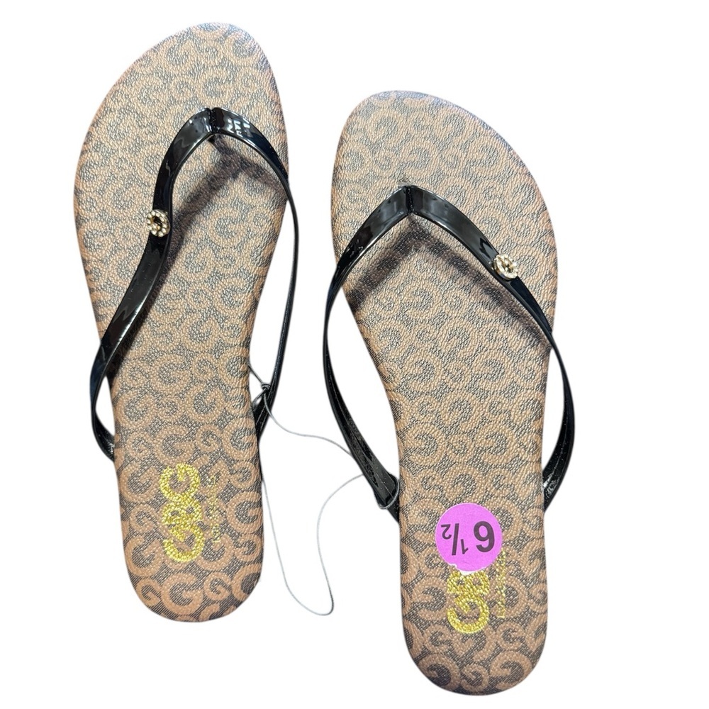 Stylish Black Flip-Flops